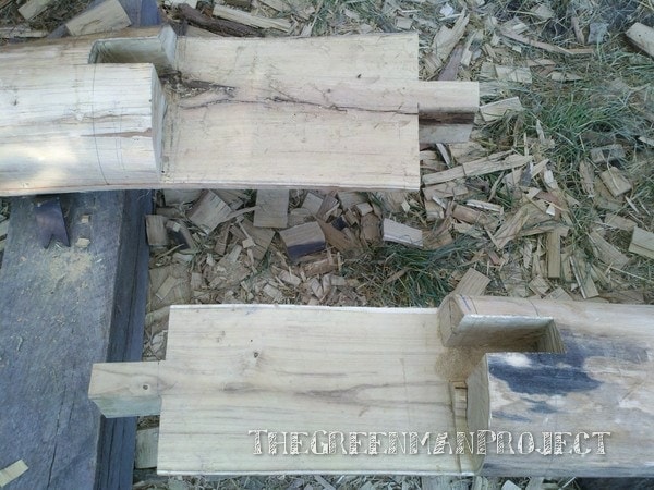 Timber frame scarf joint