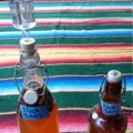 Bottled Kombucha with airlock