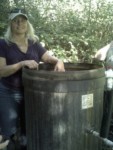 Point Reyes - Penny showing us the water filtration