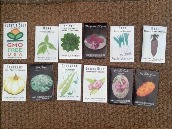 Rare seed packets - The Greenman Project